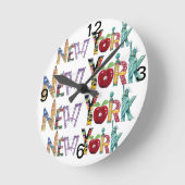 Horloge Ronde Clock (Angle)