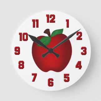 Horloge Ronde Clock Apple