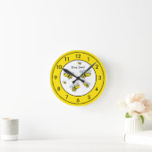 Horloge Ronde Clock Bumble Bee Teacher (Maison)