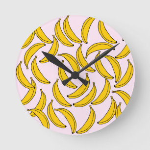 Horloge Ronde Clock de Banana