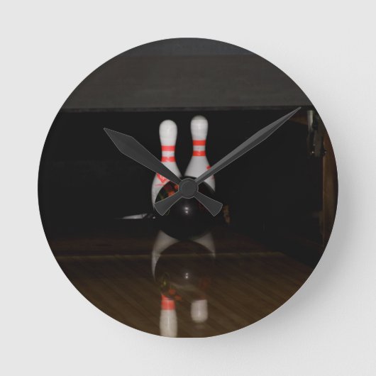 Horloge Ronde Clock de bowling (Recto)