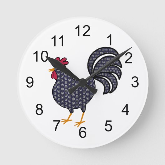 Horloge Ronde Clock de Chicken Ranch (Recto)