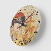 Horloge Ronde Clock de Christmas (Angle)
