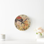Horloge Ronde Clock de Christmas (Maison)