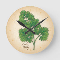 Clock de Curly Parsley