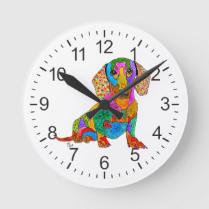 Horloge Ronde Clock de Cute et Colorful