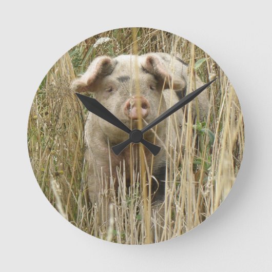 Horloge Ronde Clock de Cute Spotty (Recto)