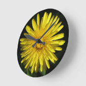 Horloge Ronde Clock de Dandelion (Angle)