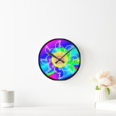 Horloge Ronde Clock de Flower (Maison)