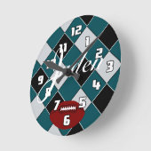 Horloge Ronde Clock de Jaden (Angle)