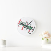 Horloge Ronde Clock de Kurdistan (Maison)