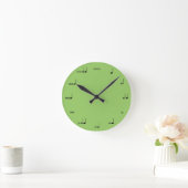 Horloge Ronde Clock de la musique originale (Maison)