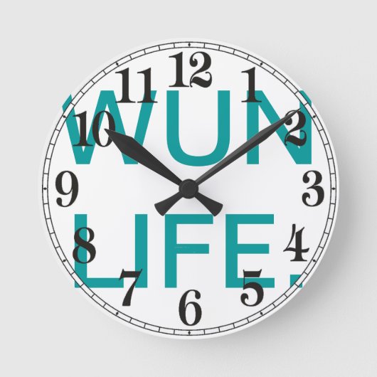 HORLOGE RONDE CLOCK DE LA RUE (Recto)