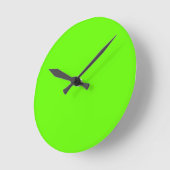 Horloge Ronde Clock de Lime (Angle)