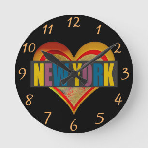 Horloge Ronde Clock de New York