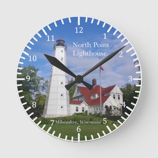 Horloge Ronde Clock de North Point (Recto)