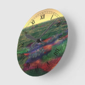 Horloge Ronde Clock de Perelandra (Angle)