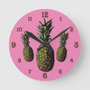 Horloge Ronde Clock de Pineapple