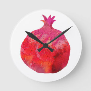 Horloge Ronde Clock de Pomegranate