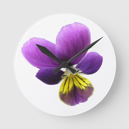 Horloge Ronde Clock de Pretty Pansy (Recto)