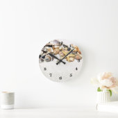 Horloge Ronde Clock de Seashell (Maison)