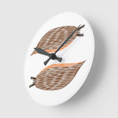 Horloge Ronde Clock de Slugs (Angle)