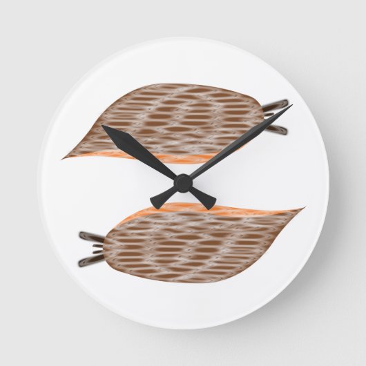 Horloge Ronde Clock de Slugs (Recto)