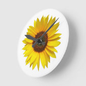 Horloge Ronde Clock de Sunflower (Angle)