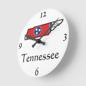 Horloge Ronde Clock de Tennessee (Angle)