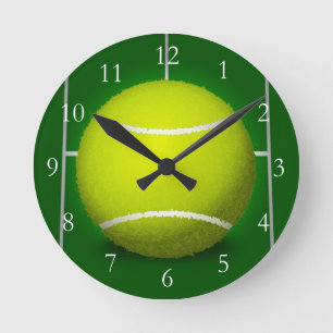 Horloge Ronde Clock de tennis
