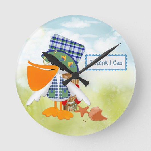 Horloge Ronde Clock de Thinking (Recto)