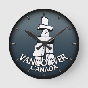 Horloge Ronde Clock de Vancouver