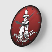 Horloge Ronde Clock de Vancouver (Angle)