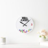Horloge Ronde Clock de Who Cares (Maison)