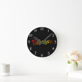 Horloge Ronde Clock d'Halloween (Maison)
