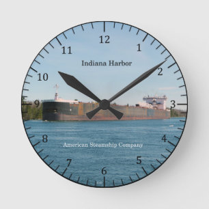 Horloge Ronde Clock d'Indiana