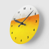 Horloge Ronde Clock du mur de bière (Angle)