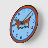 Horloge Ronde Clock, edit name (Angle)