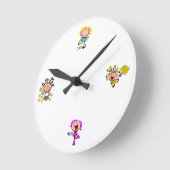 Horloge Ronde Clock Girly (Angle)