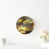 Horloge Ronde Clock & green tea  (Maison)