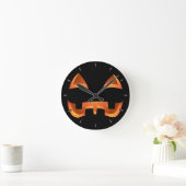 Horloge Ronde Clock Halloween Jack-O-Lantern (Maison)