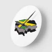 Horloge Ronde Clock Jamaica (Angle)