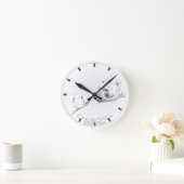 Horloge Ronde Clock Polar Bear Clock (Maison)