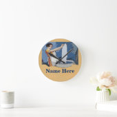 Horloge Ronde Clock Room (Maison)