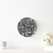 Horloge Ronde Clock Toxits Decor NY Wall Clock (Maison)