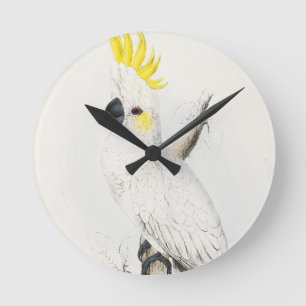 Horloge Ronde Clock Yellow