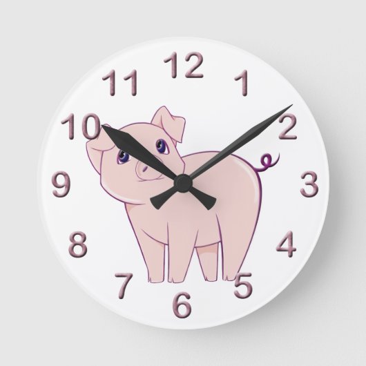 Horloge Ronde Clocks (Recto)