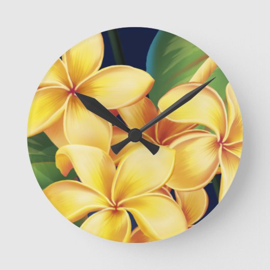 Horloge Ronde Clocks de Wall Paradise Tropical (Recto)