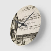 Horloge Ronde Clôture de la Renaissance (Angle)