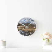 Horloge Ronde Cloudscape (Maison)